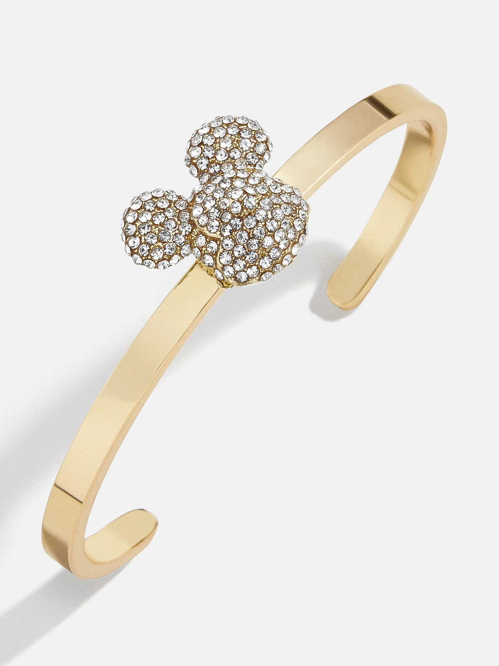 Mickey Mouse Disney 3D Cuff Bracelet - Clear | BaubleBar (US)