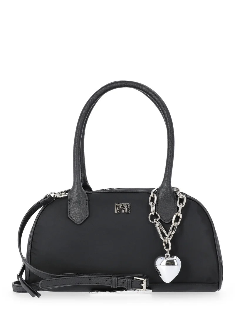 Madden NYC Women's East West Bowler Bag, Black | Walmart (US)