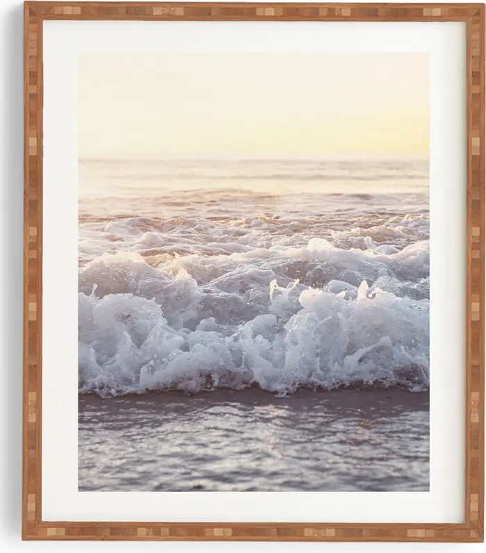 Beach Splash Framed Wall Art | Nordstrom