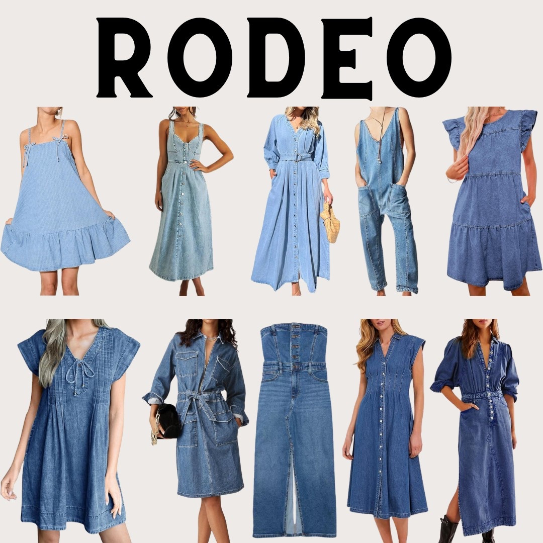 Rodeo | Western wear | Denim dresses | Chambray dresses

#LTKFindsUnder50 #LTKSeasonal #LTKStyleTip