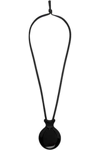Black Castanet Necklace | SSENSE