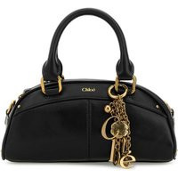 Chloe Black Small Leather Bowling Chloã© Small Handbag | Balardi (US & Canada)
