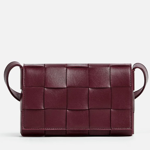 Bottega Veneta Burgundy Small Cassette Bag | Poshmark
