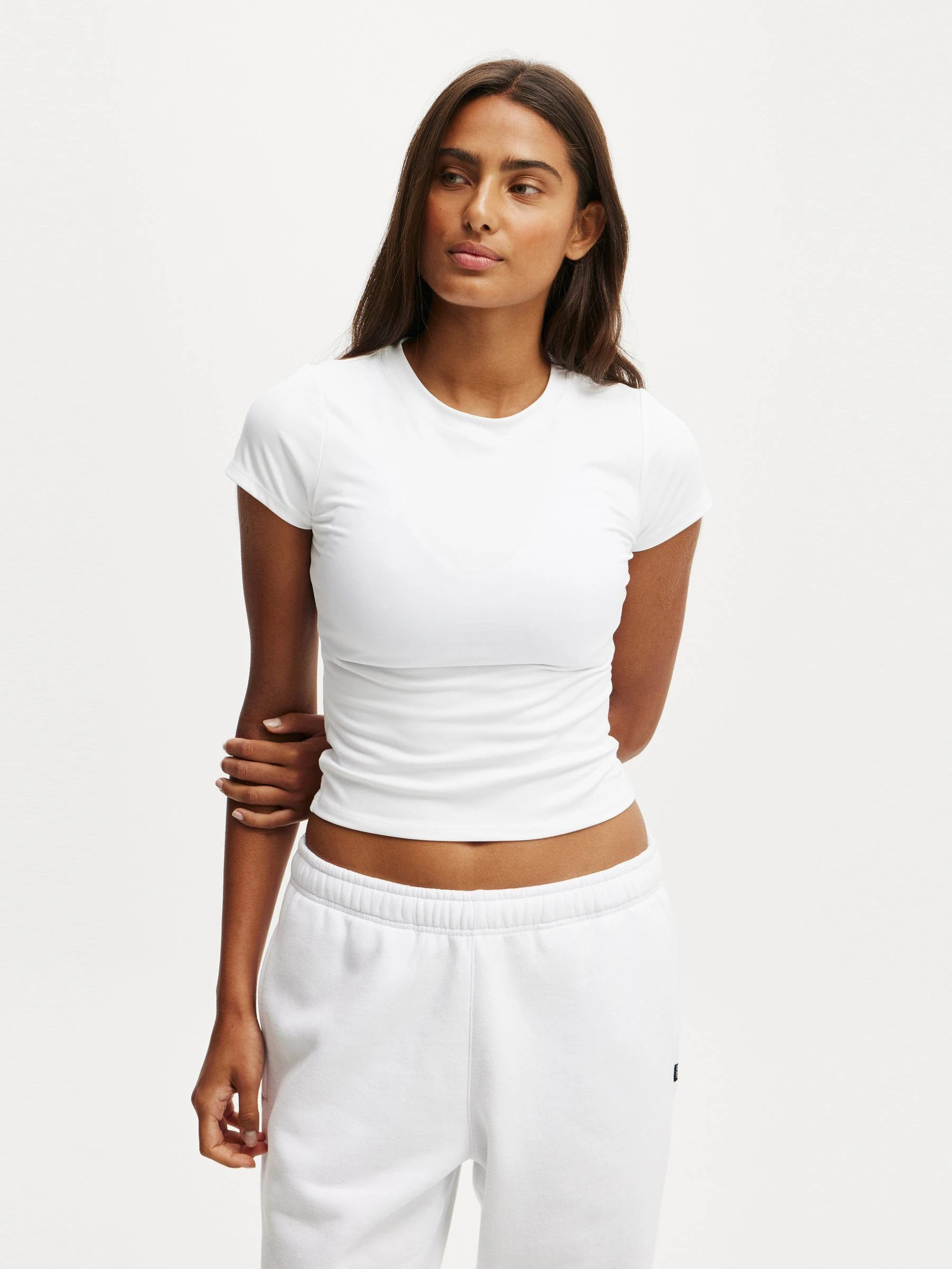 Cotton On Cotton On White Ultra Soft Fitted T-Shirt | Next US