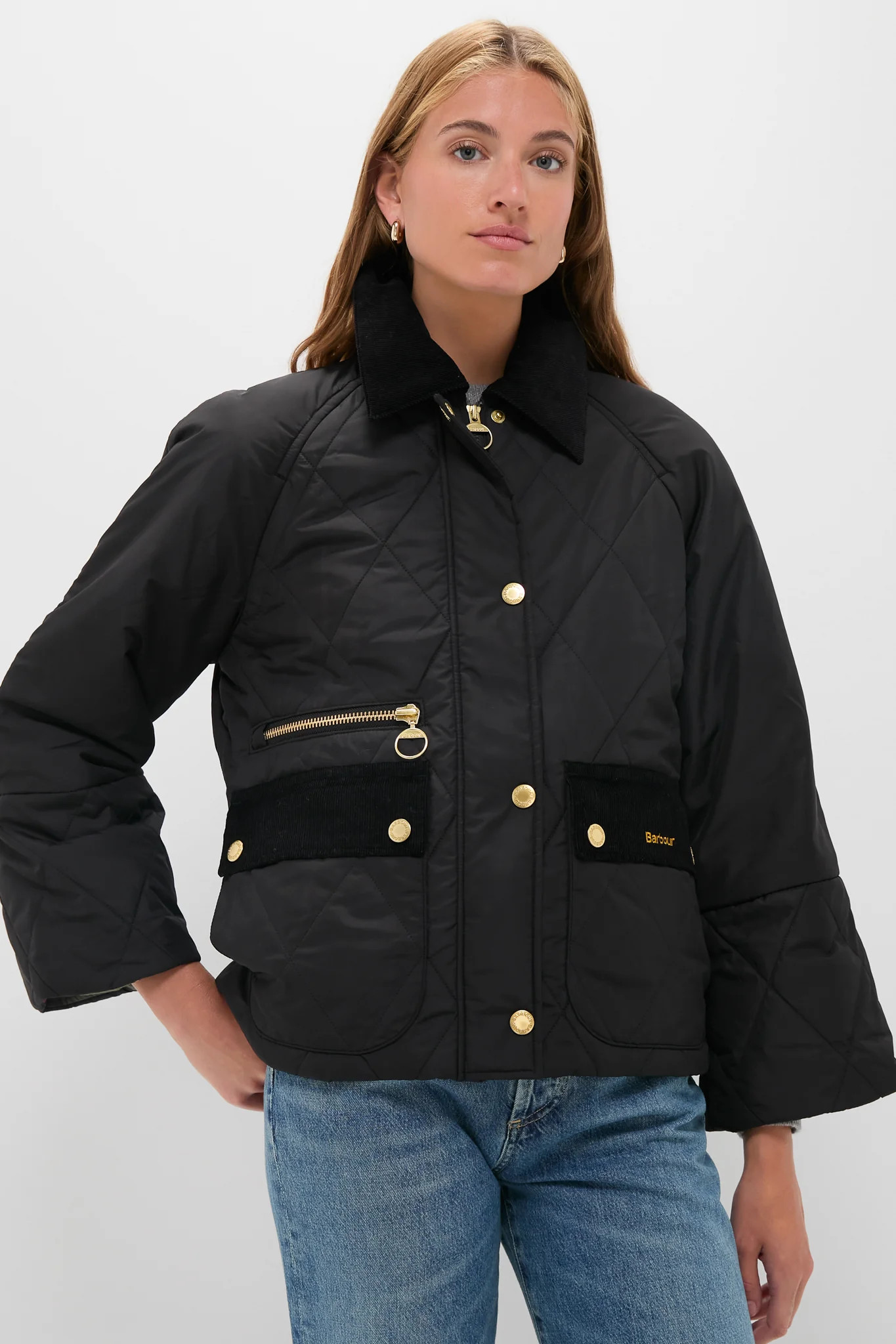 Black Martha Quilted Jacket | Tuckernuck (US)