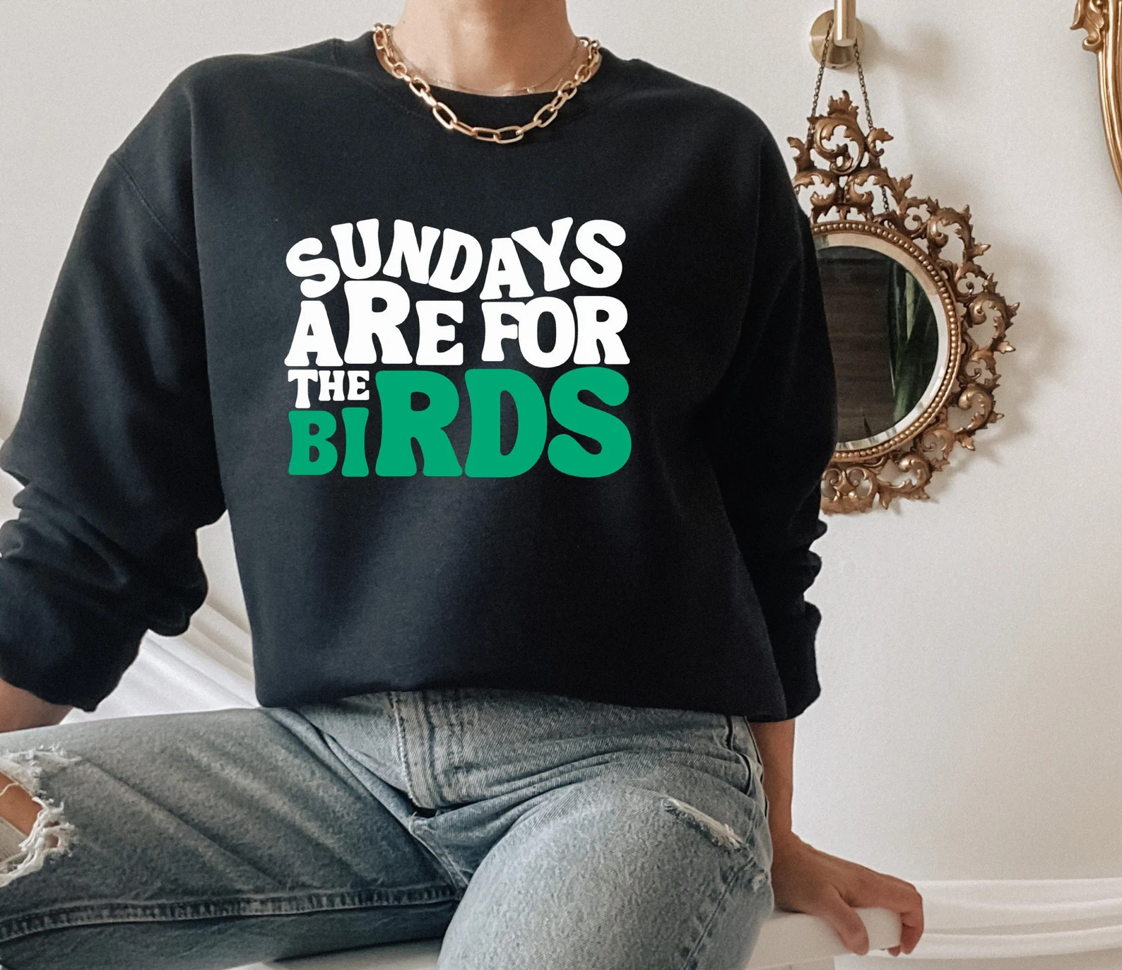 Go Birds Vintage Sweatshirt Retro Go Vintage Birds - Etsy | Etsy (US)