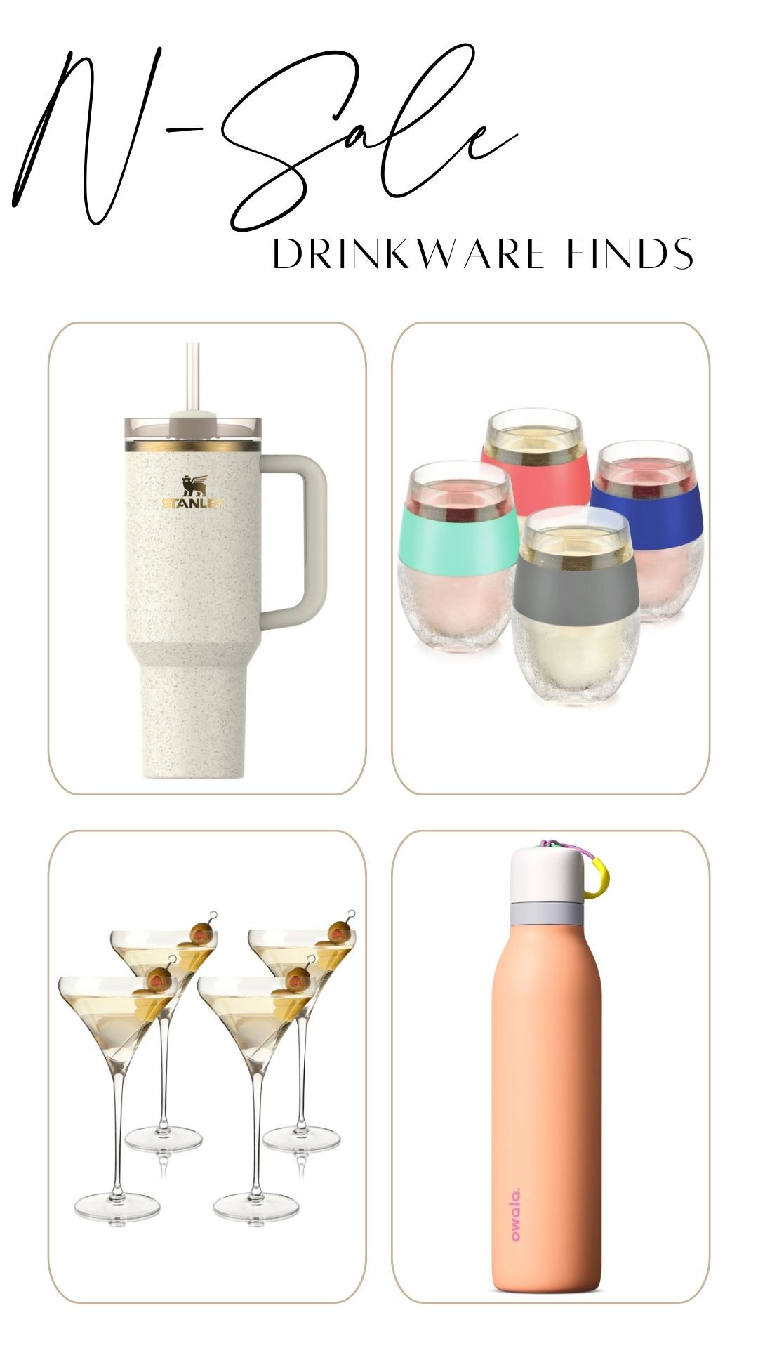 Did a little Nordstrom Sale browsing and found a few cute options for sipping! Can't believe these Stanley cups are under $30!!! Such a good find. 

stanley cups / martini glasses / reusable bottles / wine glasses / NSale / Nordstrom Sale / home finds / kitchen favorites  

 #LTKfoodie #LTKSeasonal #LTKSaleAlert