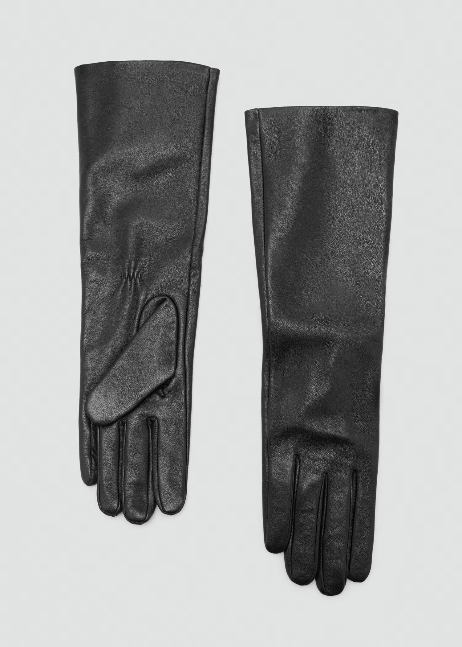 Leather long gloves | Mango (US/MX/AU)