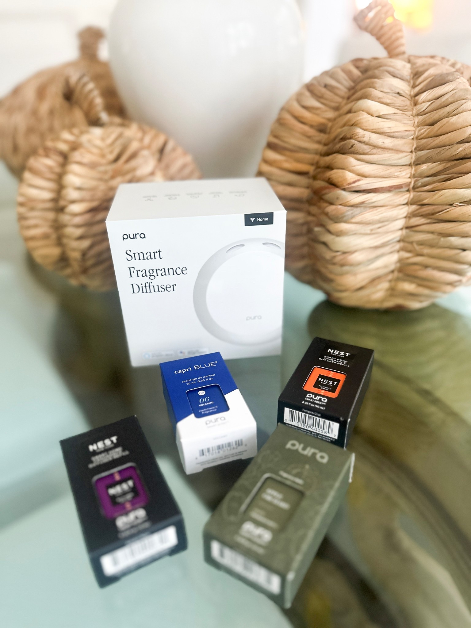 Fall is here! Time to make your house smell warm and inviting. My secret is @pura smart fragrance diffusers paired with fall fragrance vials. Such a great gift, too! #Pura #PuraPartner #FallFragrance

#LTKHome