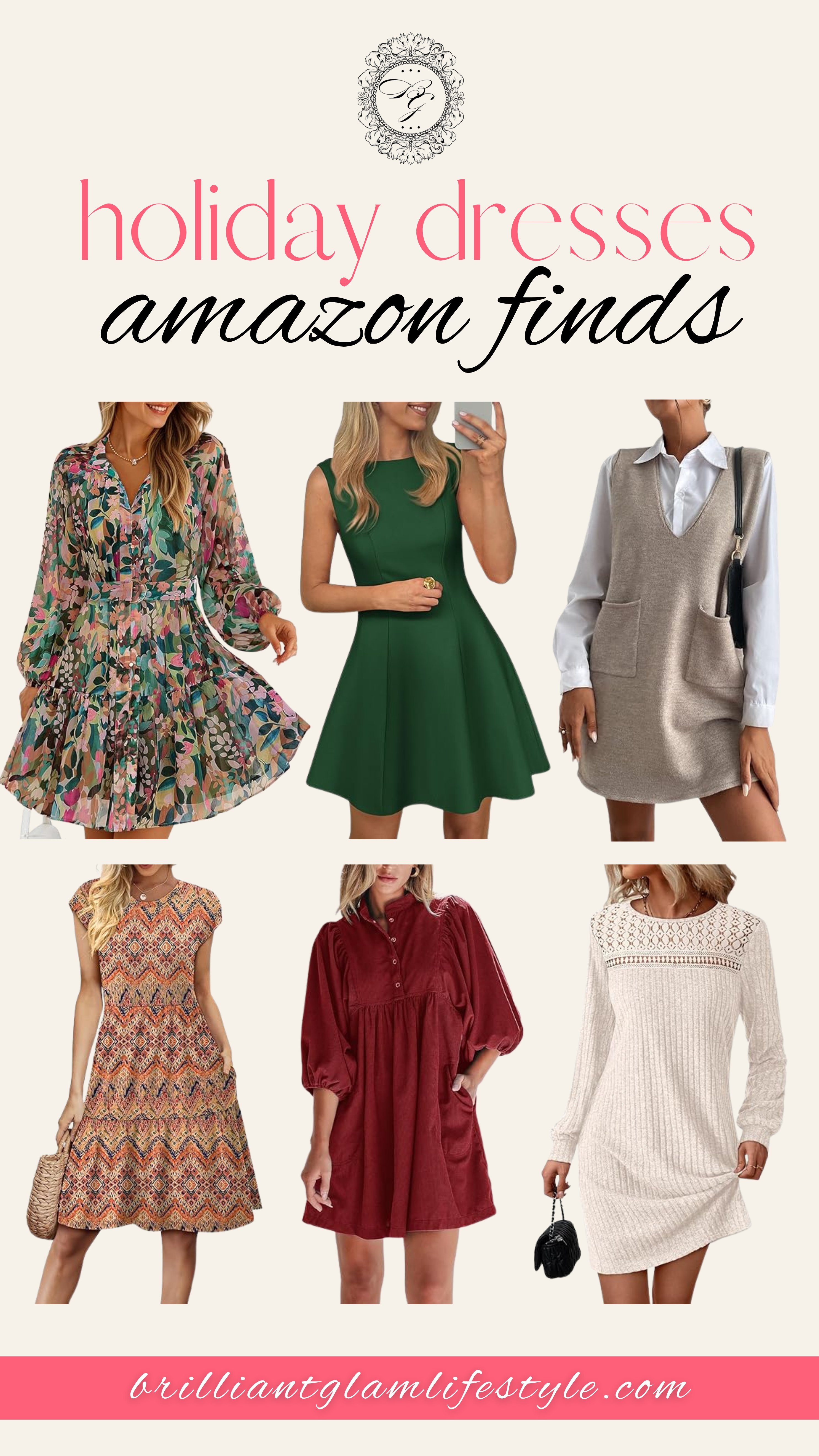 Holiday Dresses You’ll Love from Amazon ✨🎄

Get party-ready with stunning holiday dresses from Amazon! From sparkly statement pieces to elegant classics, these finds are perfect for festive dinners, parties, and special holiday moments.
#AmazonFashion #HolidayDresses #FestiveStyle #AmazonFinds #PartyDress #HolidayOOTD #DressInspo #AmazonStyle 

 #LTKGiftGuide #LTKHoliday #LTKootd