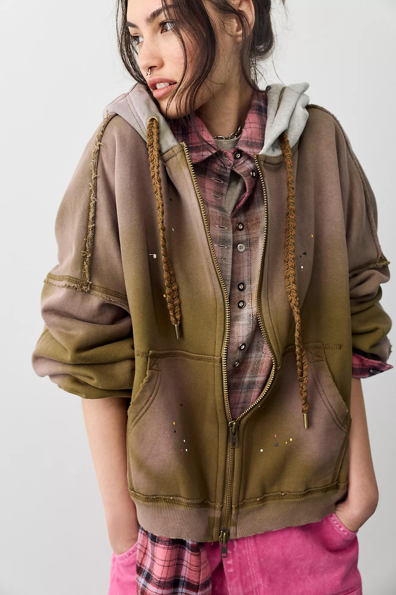 We The Free Fun Pieced Zip-Up | Free People (Global - UK&FR Excluded)