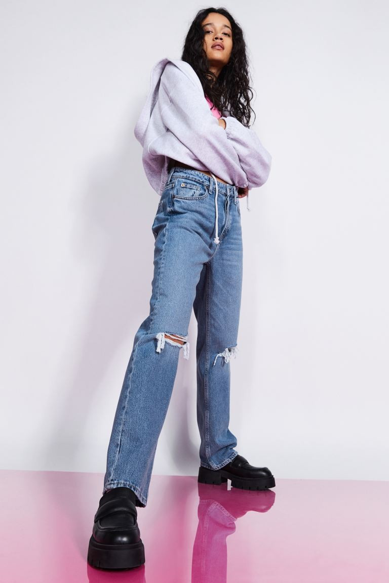Straight High Jeans | H&M (US + CA)