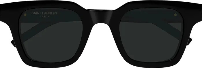 47mm Small Rectangular Sunglasses | Nordstrom