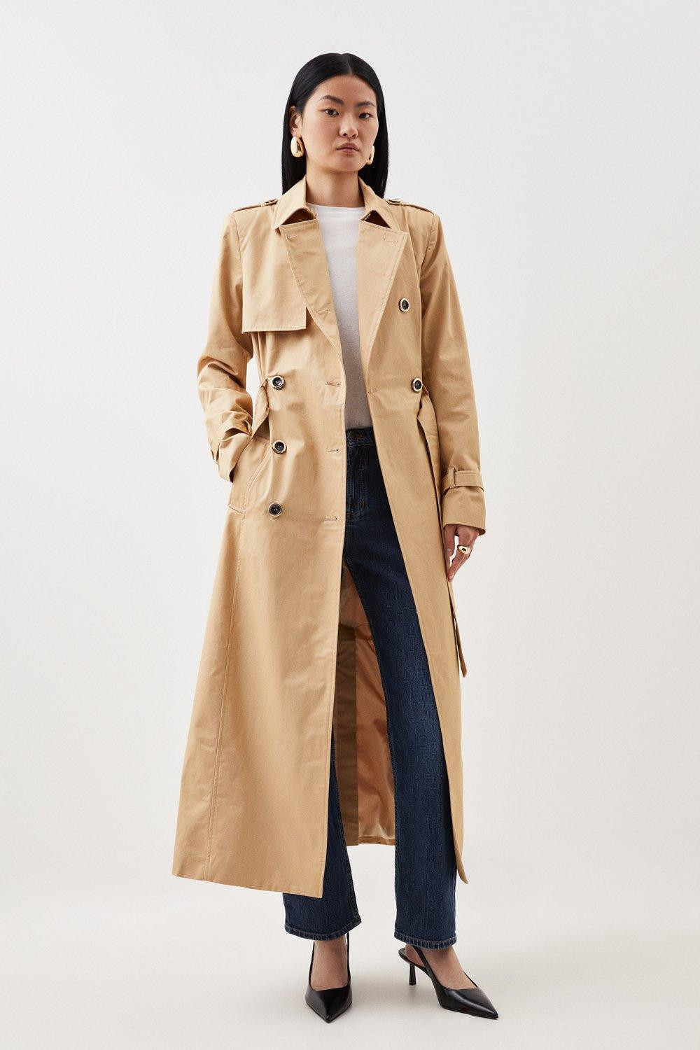 Tall Classic Belted Trench Coat | Karen Millen US