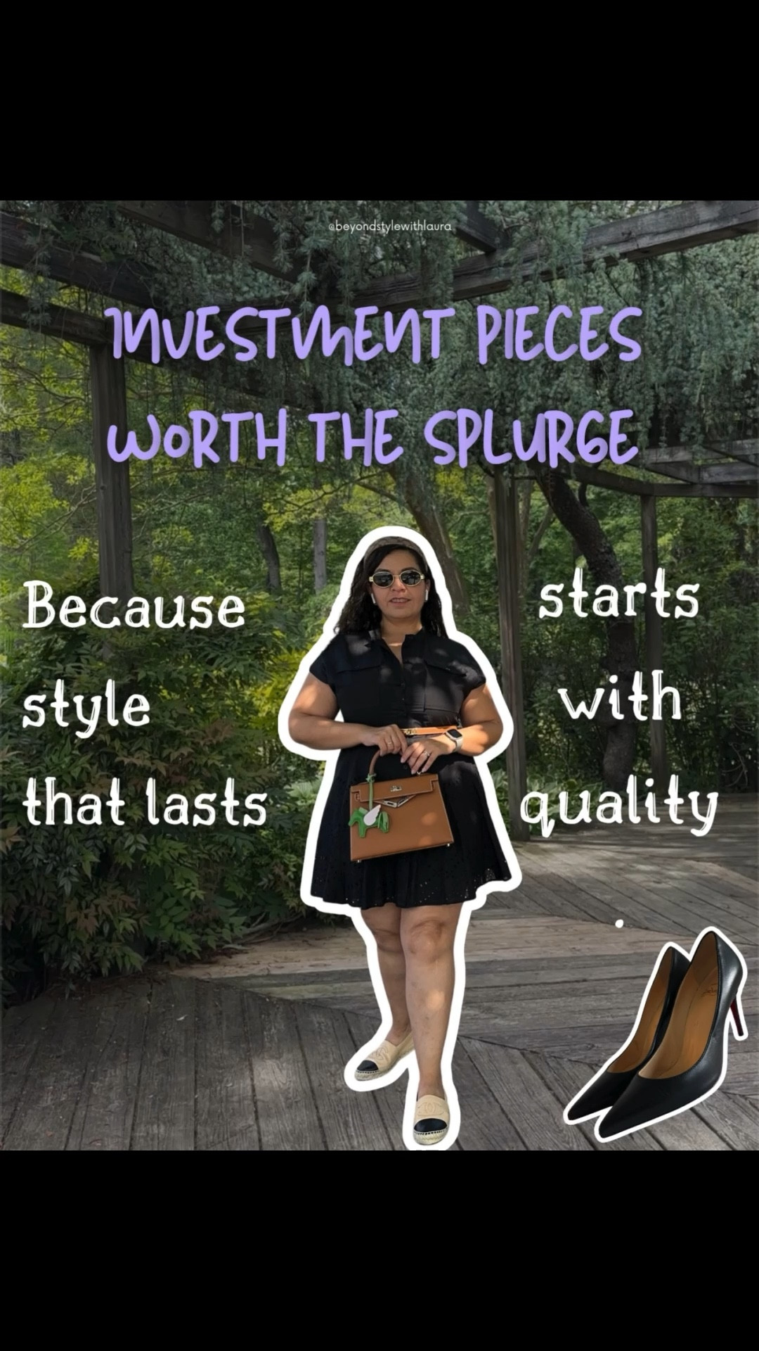 Investment pieces worth the splurge 🤎 Some pieces just do more — they elevate a look without trying too hard, and they outlast any trend cycle. These are the ones I reach for over and over again. Not because they’re flashy, but because they work.
👜 The Strathberry Mosaic Bag – Proof that you don’t need logos to feel luxurious. Handmade with incredible attention to detail, this bag is structured, timeless, and feels far more expensive than it is.
👖 Minimal Belts – A clean, adjustable belt can pull together even the simplest look. I’m linking one similar to the one I wear most often — sleek, neutral, and refined.
👠 Louboutin Kate Heels – A mid-height heel (under 10cm) makes all the difference. These are comfortable, easy to walk in, and the leather feels soft and luxurious — they truly upgrade any outfit.
👗 Linen Staples – Don’t settle for mixed blends. Pure linen is breathable, durable, and ideal for warmer months. I love lighter tones and structured silhouettes — vests, tailored shorts, or a clean A-line dress.
👔 Striped Button-Downs – The classic shirt with a twist. Vertical stripes add personality while keeping things polished. I’ve found this one to be so versatile — tucked, layered, or even as a light outer layer.

#LTKMidsize #LTKItBag #LTKWorkwear