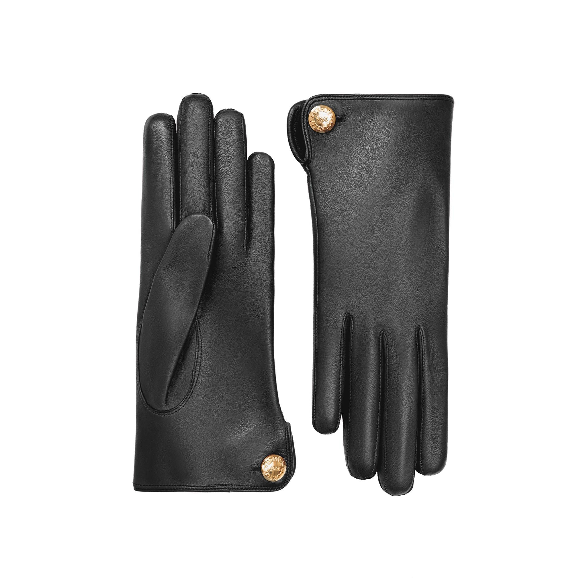 Leather Gloves with Silk Lining - Françoise | Cornelia James