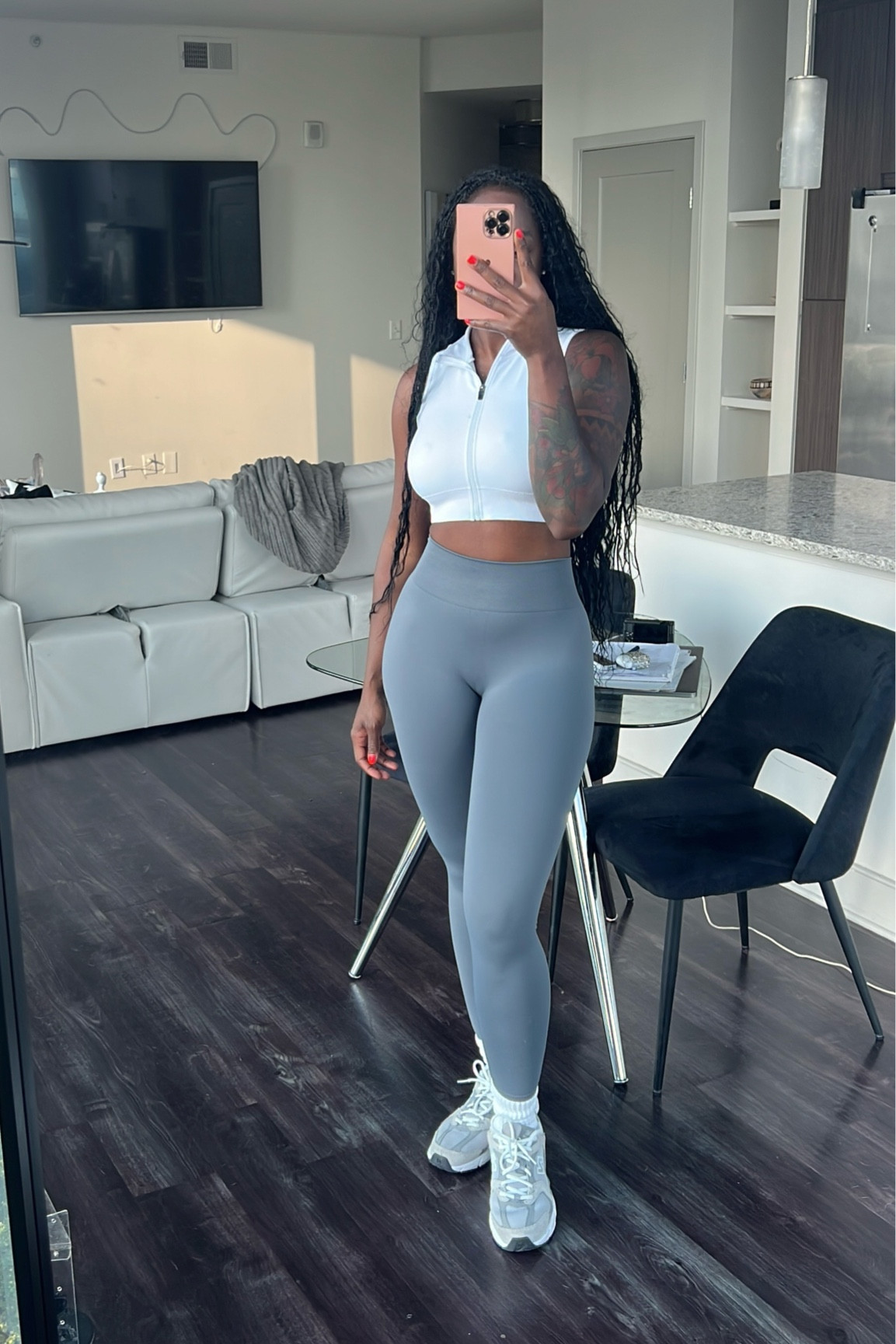 Getting back into fitness and it feels so good 🫶🏾

#LTKFindsUnder50 #LTKFitness