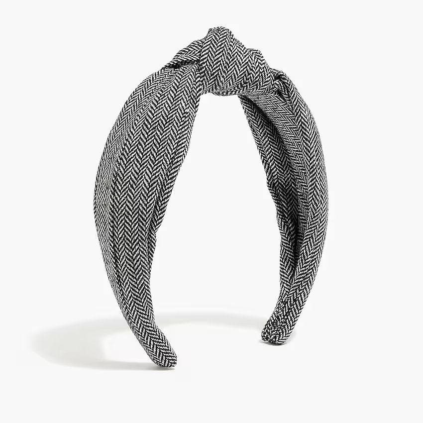 Herringbone knot headband | J.Crew Factory