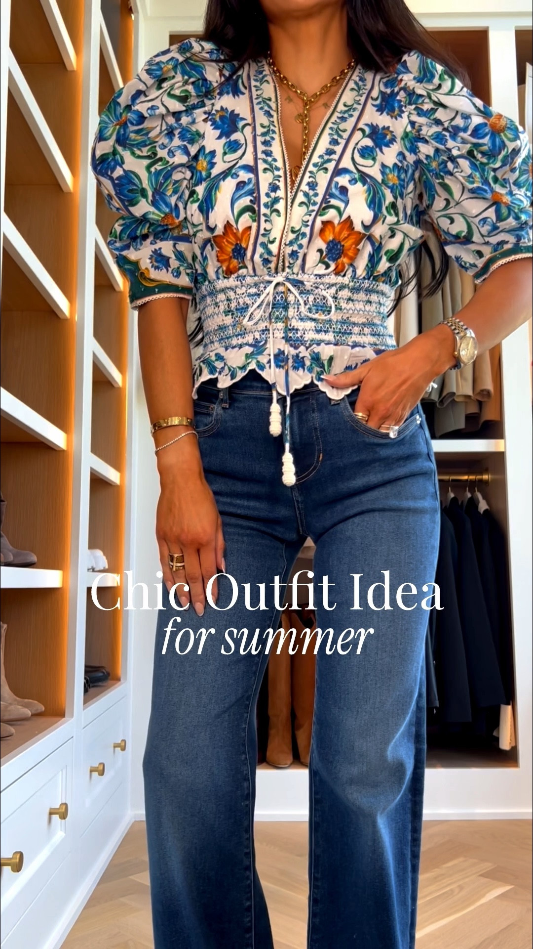 The most flattering jeans that look good on everyone! These Veronica Beard jeans instantly make you look slimmer & taller
Wearing a size 24 - fit TTS 
They have the perfect amount of stretch to maintain their shape 
Gucci necklace
Farm Rio top wearing an XXS 

Summer outfit ideas, vacation top, flattering denim, wide leg jeans

#LTKOver40 #LTKootd #LTKPetite