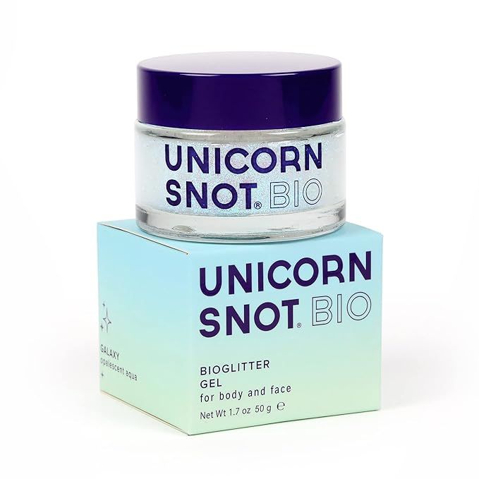 Unicorn Snot Biodegradable Holographic Glitter Gel - Vegan Hair, Face & Body Glitter - Christmas ... | Amazon (US)