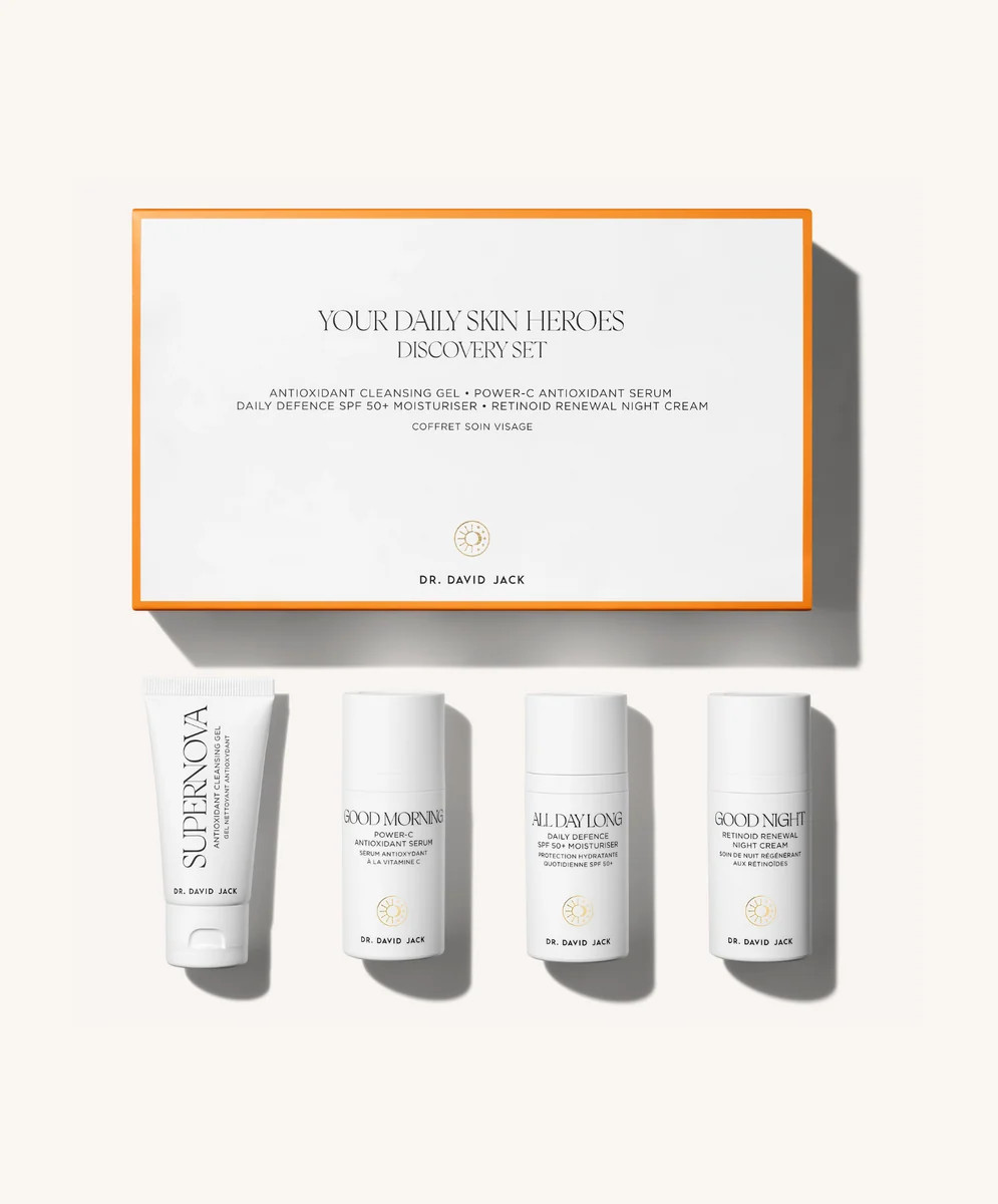 Your Daily Skin Heroes | DR DAVID JACK