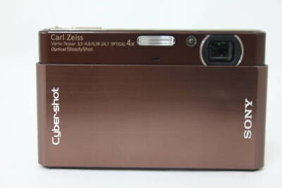Excellent+++++SONY DSC-T77 Digital Camera Brown Cyber Shot 4.0x Optical Zoom | eBay US