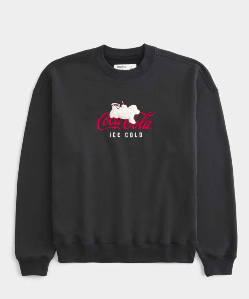 Coke sweatshirt on sale 🤍 Christmas gift 

#LTKHoliday #LTKSeasonal #LTKGiftGuide