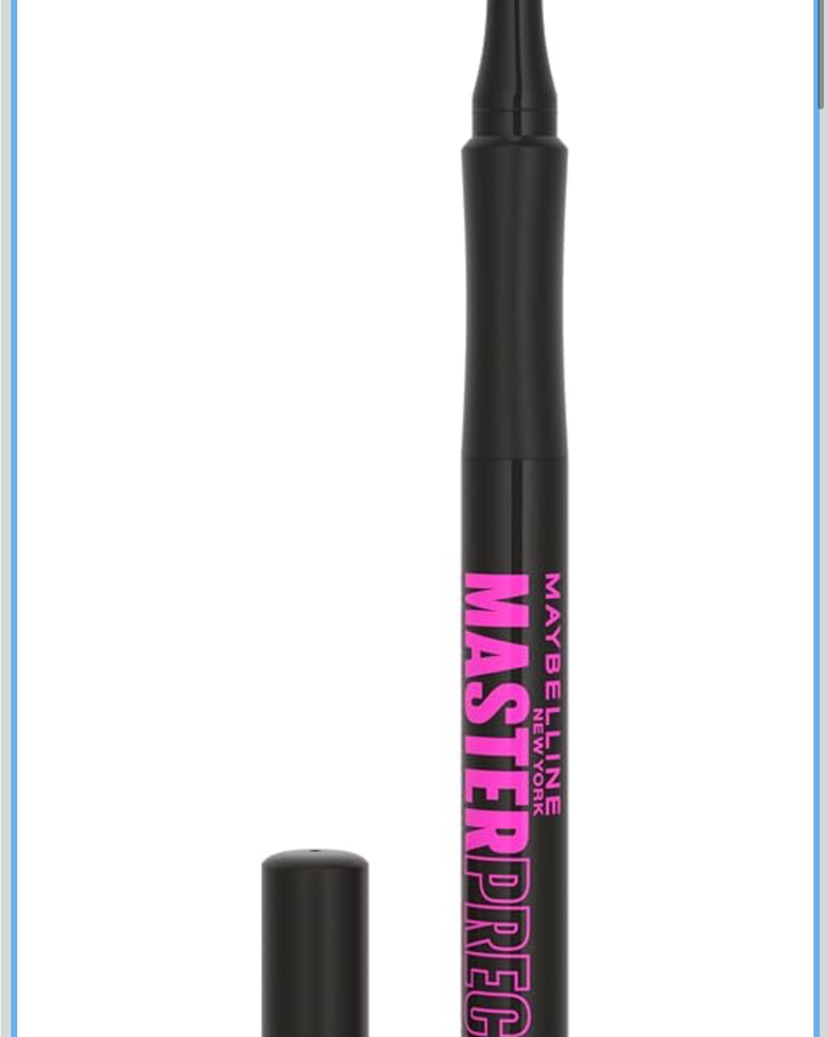 
My favorite go to eyeliner for the past 12 years Maybelline Eye Studio Master Precise liquid eyeliner in black #maybelline #makeup 

#LTKSaleAlert #LTKBeauty #LTKgrwm