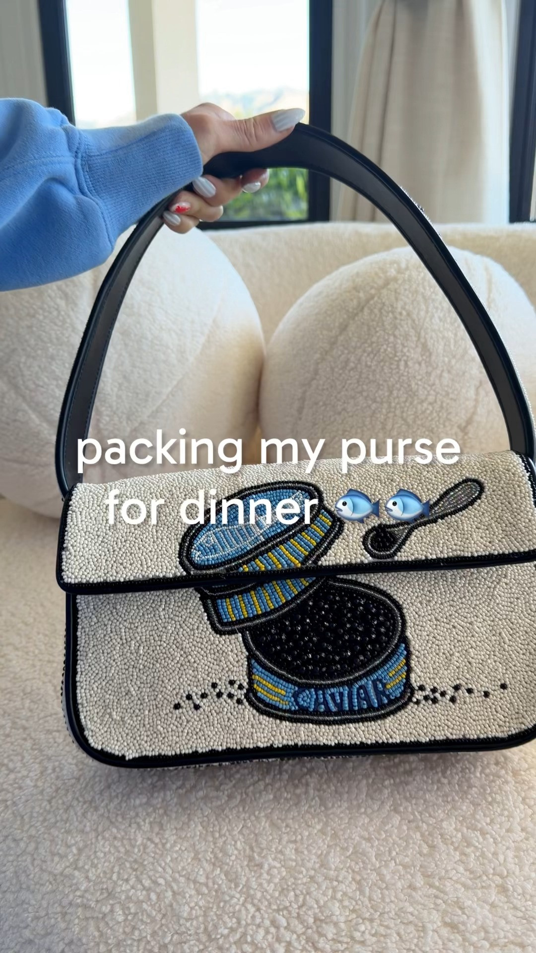 Team Lobster or Team Caviar? I love how much this bag holds while still looking polished, and it’s the perfect size for date nights, parties, weddings, vacations, or everyday errands. 

 #LTKdayinmylife #LTKootd #LTKvlog