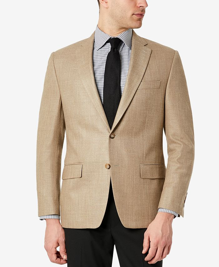 Men's Classic-Fit Neat UltraFlex Sport Coats | Macys (US)