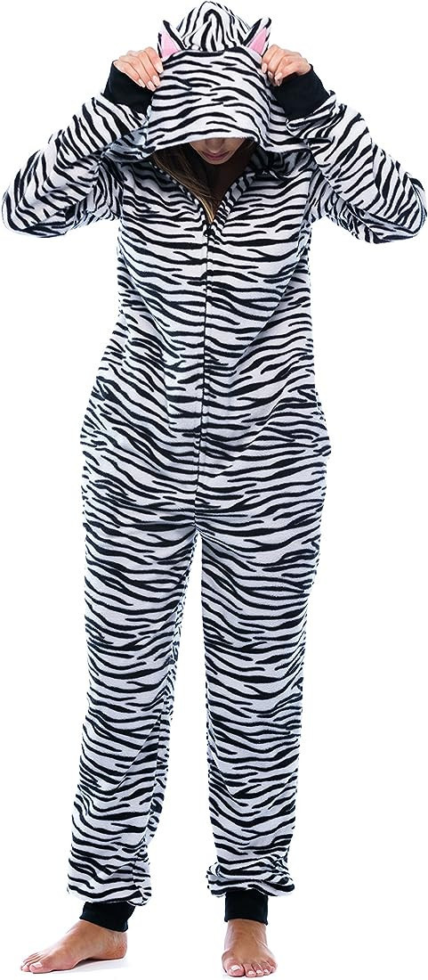 Just Love Adult Onesie with Animal Prints Pajamas | Amazon (US)