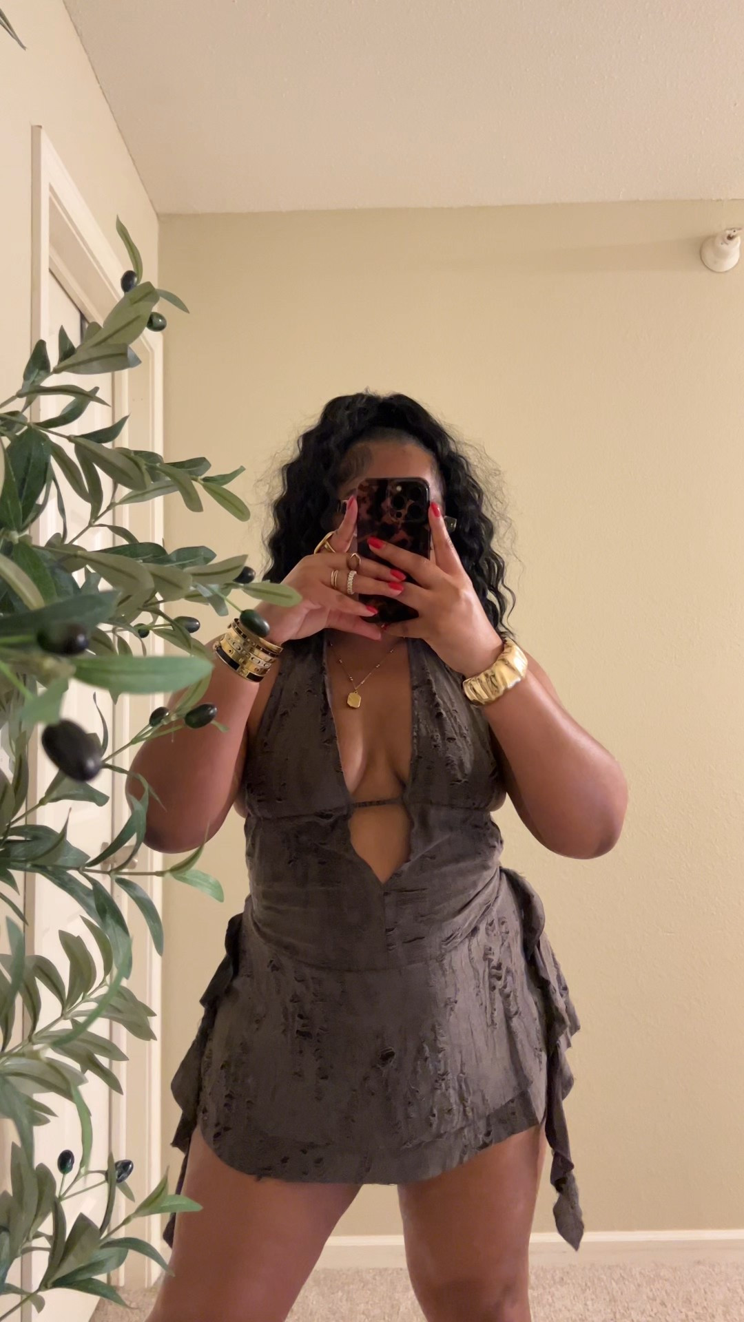 Halter top dress. 

#LTKStyleTip #LTKPlusSize #LTKMidsize