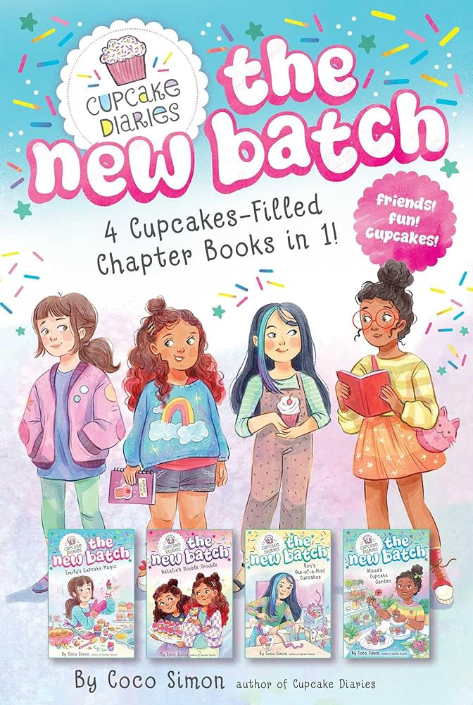 4 Cupcake-Filled Chapter Books in 1!: Emily's Cupcake Magic!; Natalie's Double Trouble; Ren's One... | Amazon (US)
