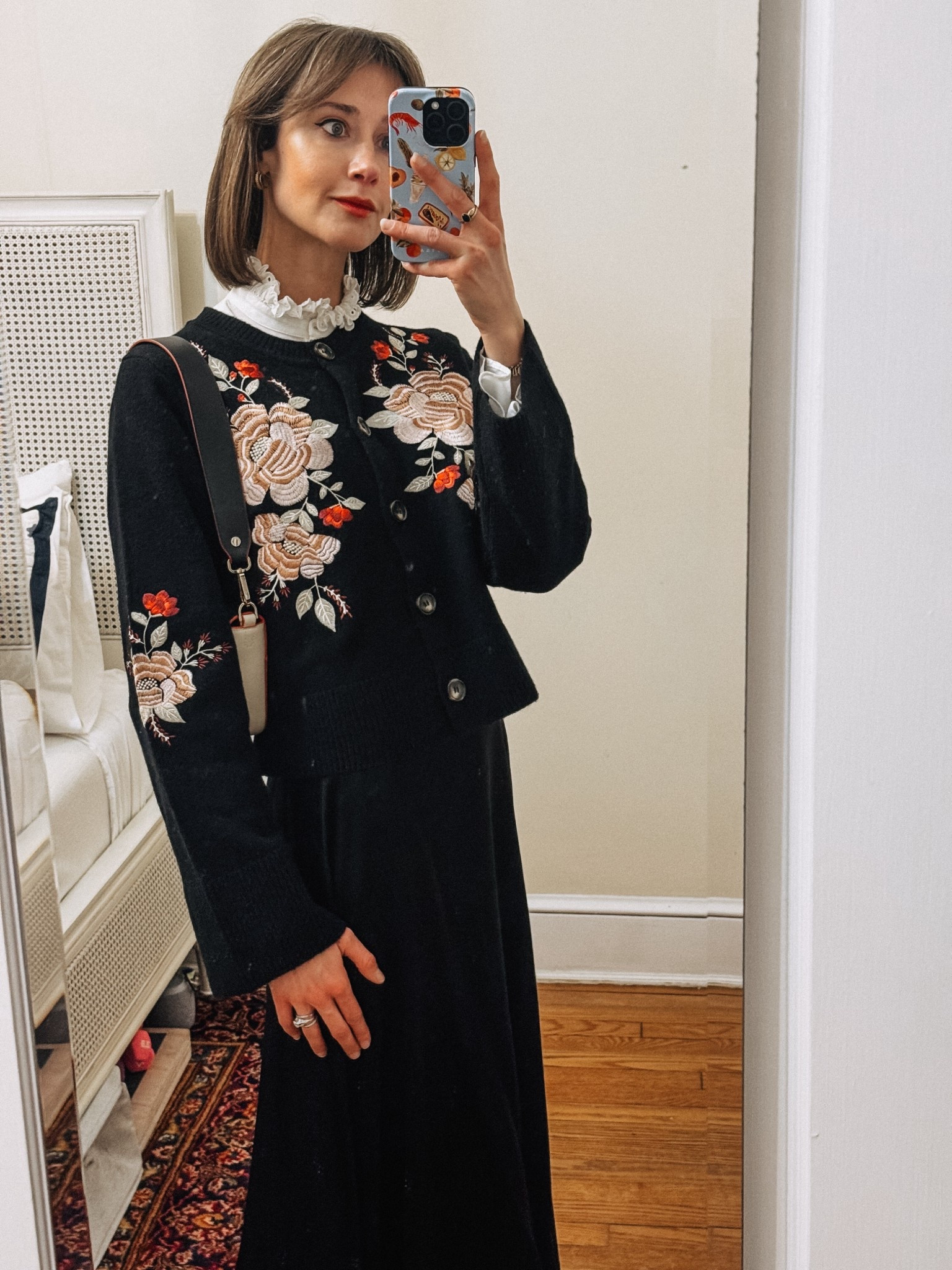 This embroidered Farm Rio sweater is such an eye catching piece for dinner out! 

#LTKOver40 #LTKSeasonal