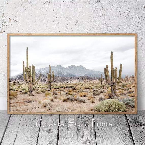 Desert Wall Art Desert DecorDesert PhotographyCactus Wall | Etsy | Etsy (US)