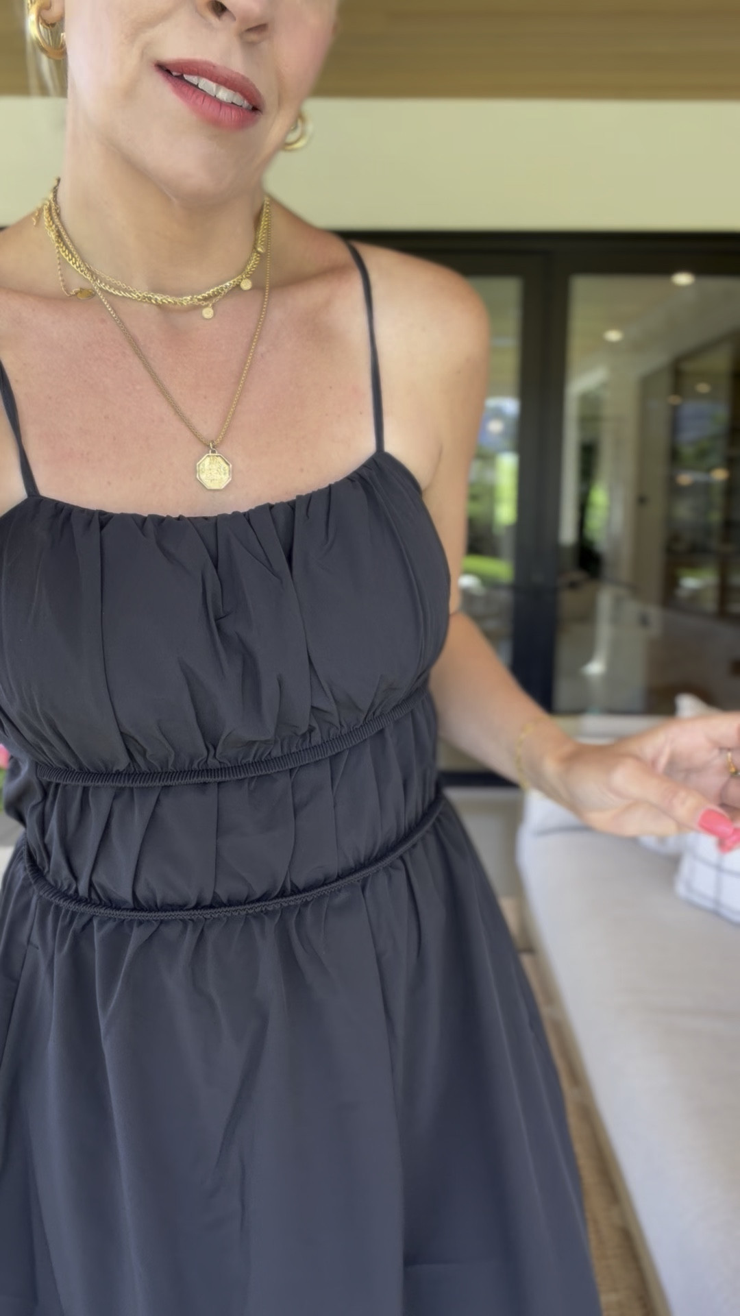 This dress is athletic material and is so cute! Size small!

#LTKootd #LTKgrwm #LTKmomlife