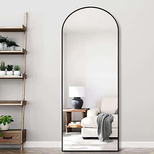 NeuType Arched Mirror 64"x21" Full Length Mirror Floor Mirror Stand Up Mirror Hanging Mirror Larg... | Amazon (US)