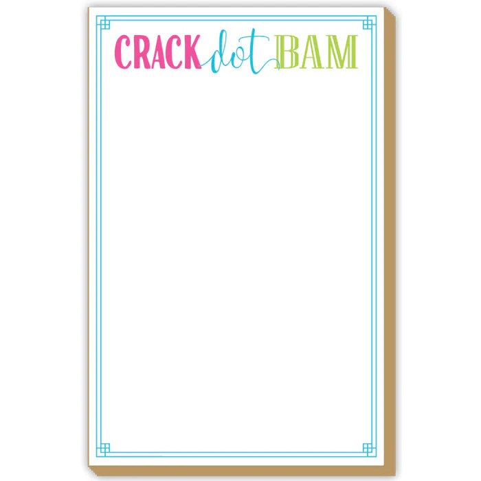 Crack Dot Bam Luxe Large Pad | Rosanne Beck Collections