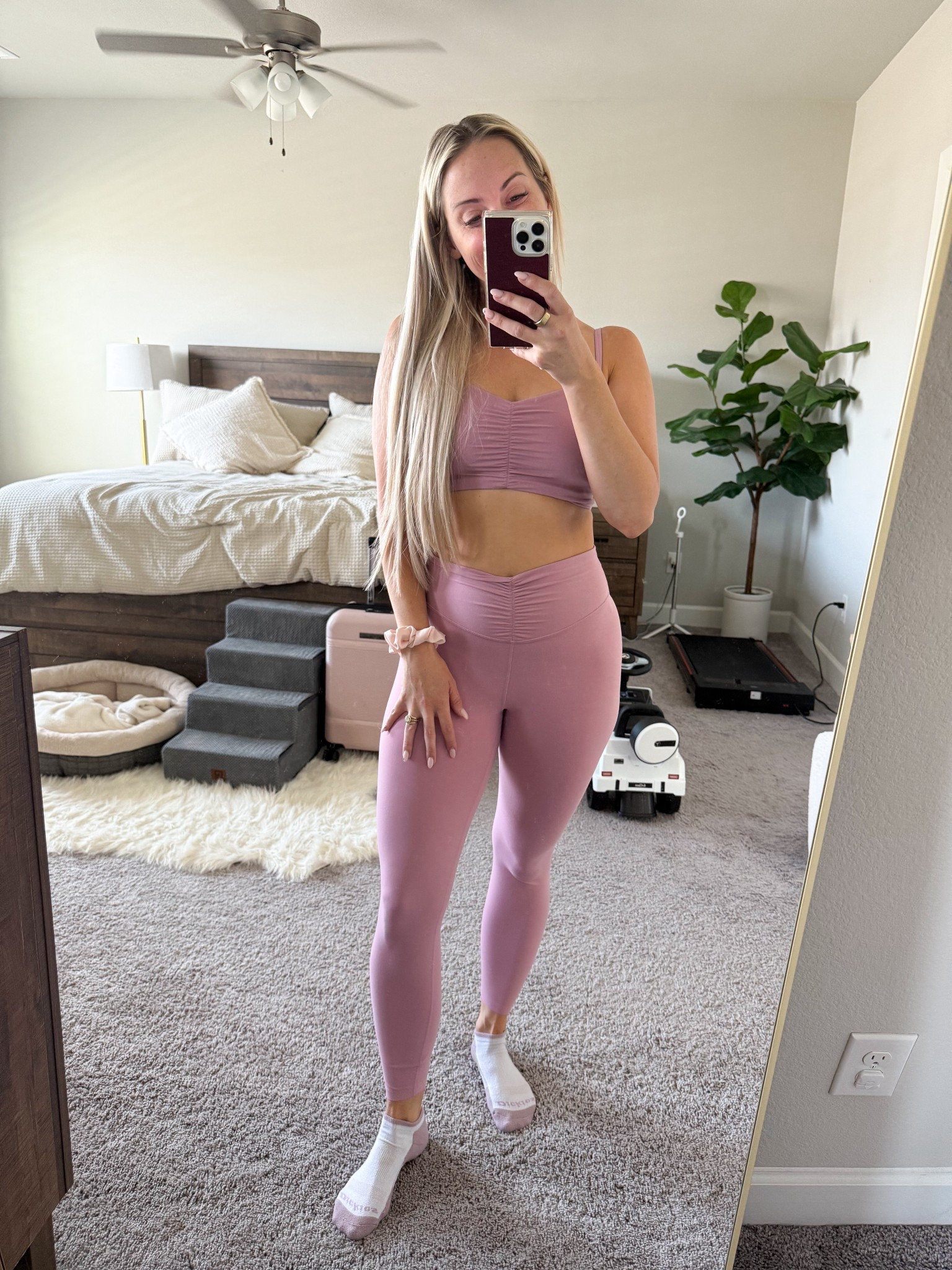 the SOFTEST workout set 💕 

#LTKFindsUnder50 #LTKActive