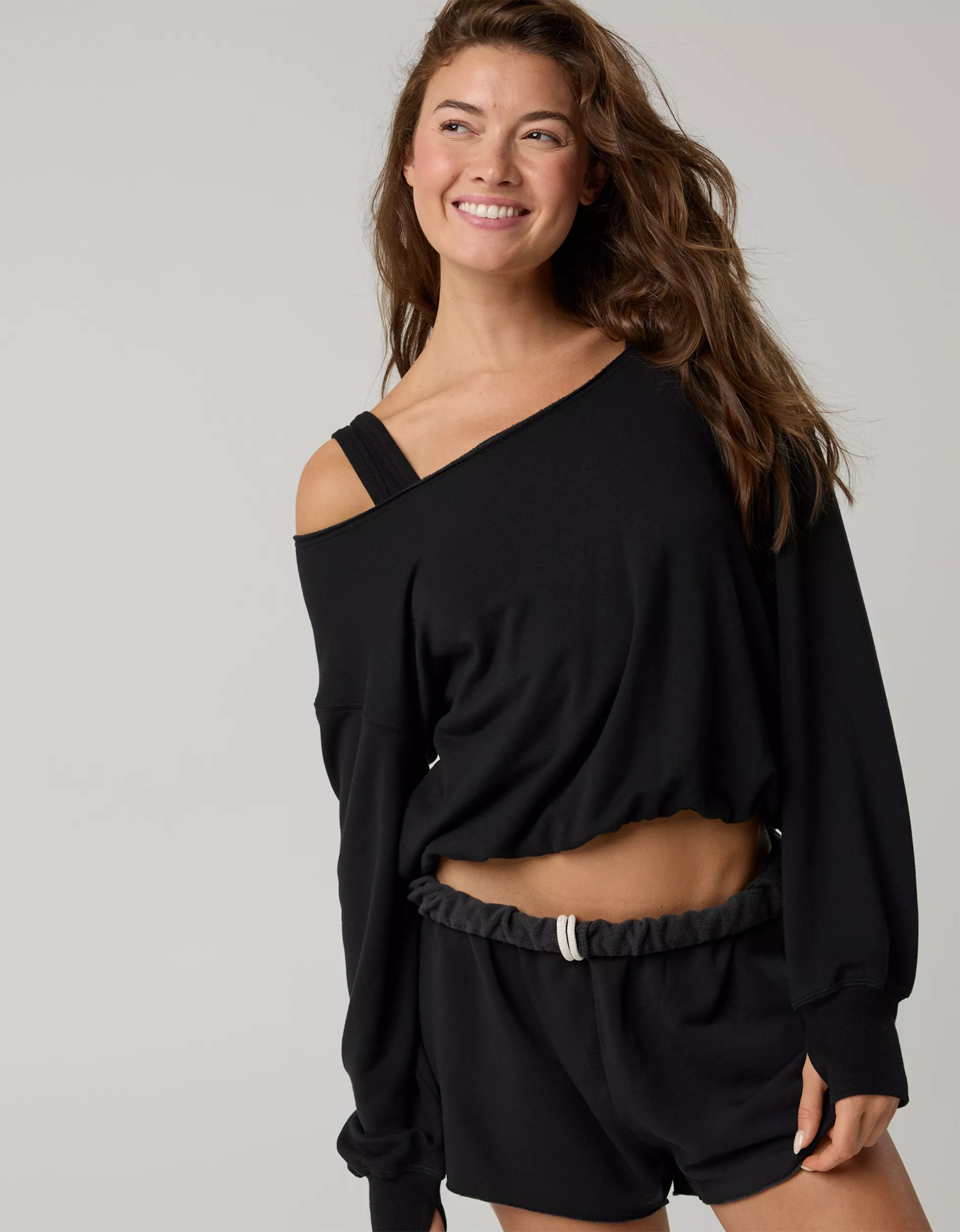 OFFLINE By Aerie OTT Layered Sweatshirt | Aerie