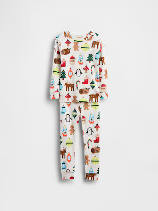 Baby & Toddler Organic Brushed Cotton Holiday PJ Set | Gap (US)