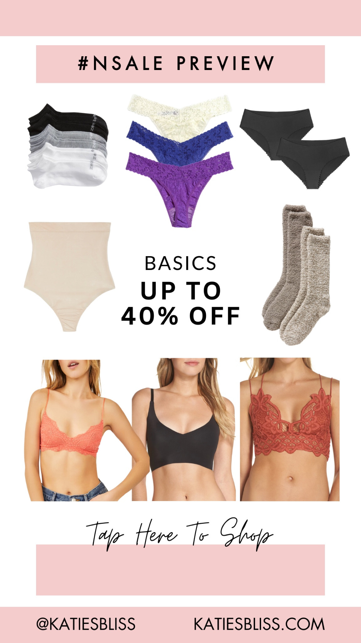 Nordstrom anniversary sale ❤️ basics up to 40% off: shareware, socks, underwear, bras



#LTKunder100 #LTKxNSale #LTKsalealert