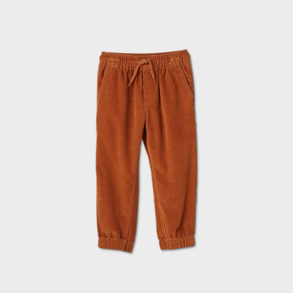 OshKosh B'gosh Toddler Boys' Jogger Pull-On Pants - Brown 18M | Target