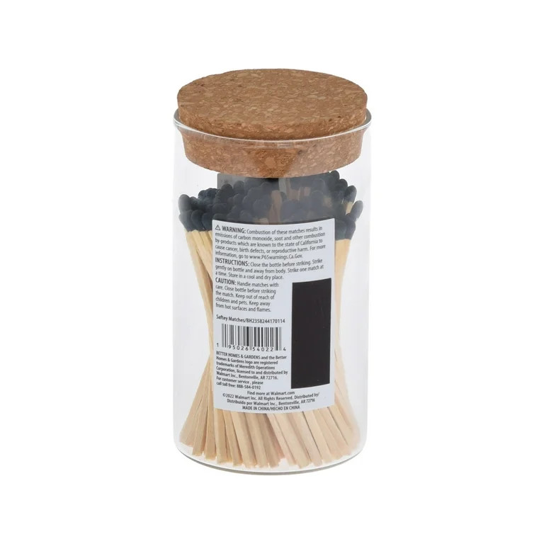 Better Homes & Gardens Premium 4" Wooden Safety Matches | Walmart (US)