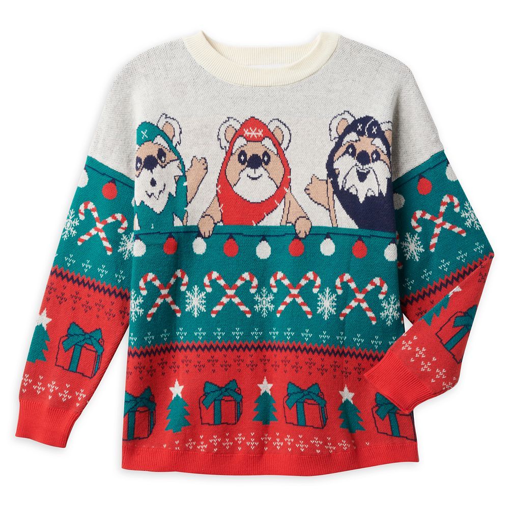 Ewok Christmas Sweater for Juniors by Spirit Jersey – Star Wars | Disney Store