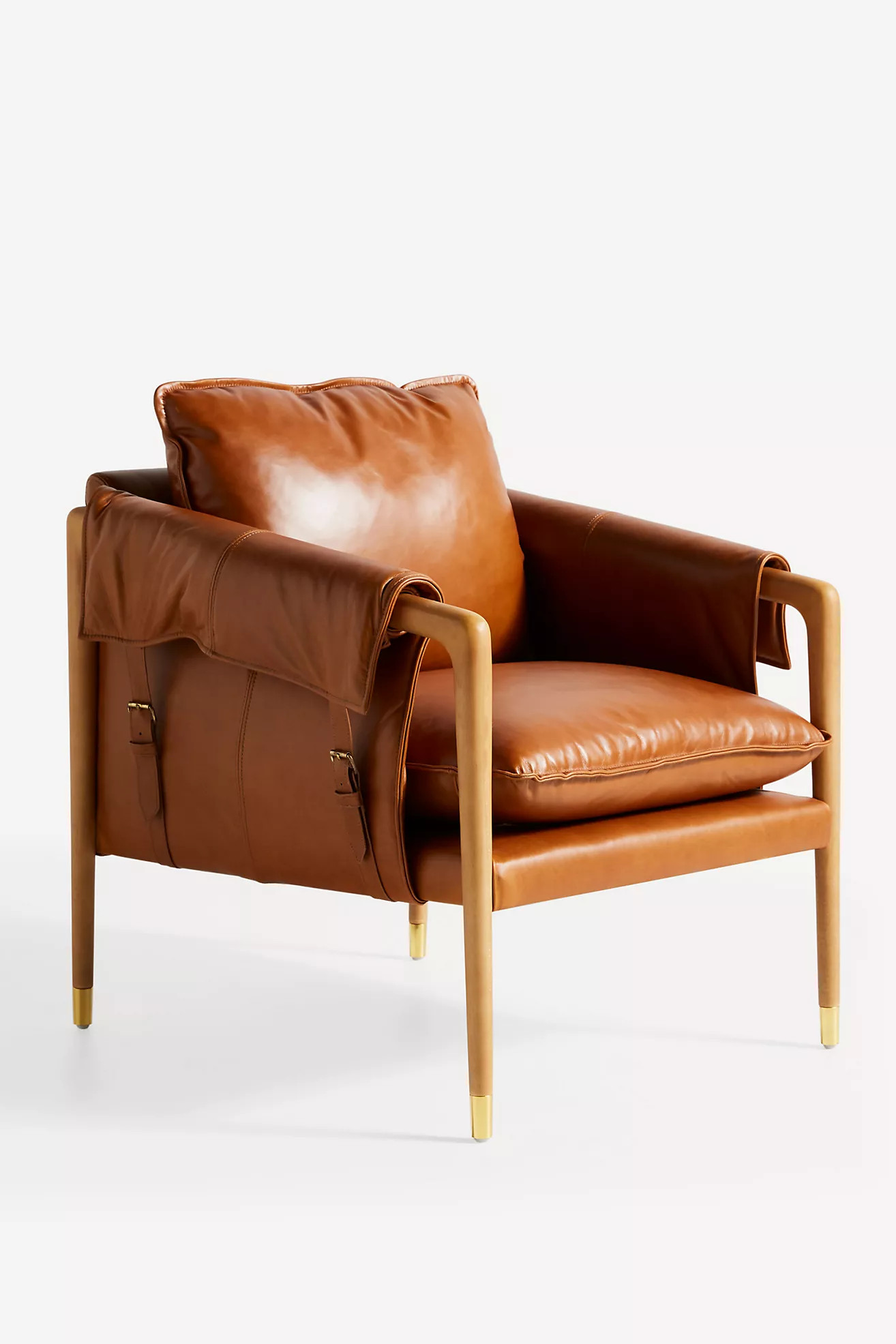 Havana Leather Chair | Anthropologie (US)