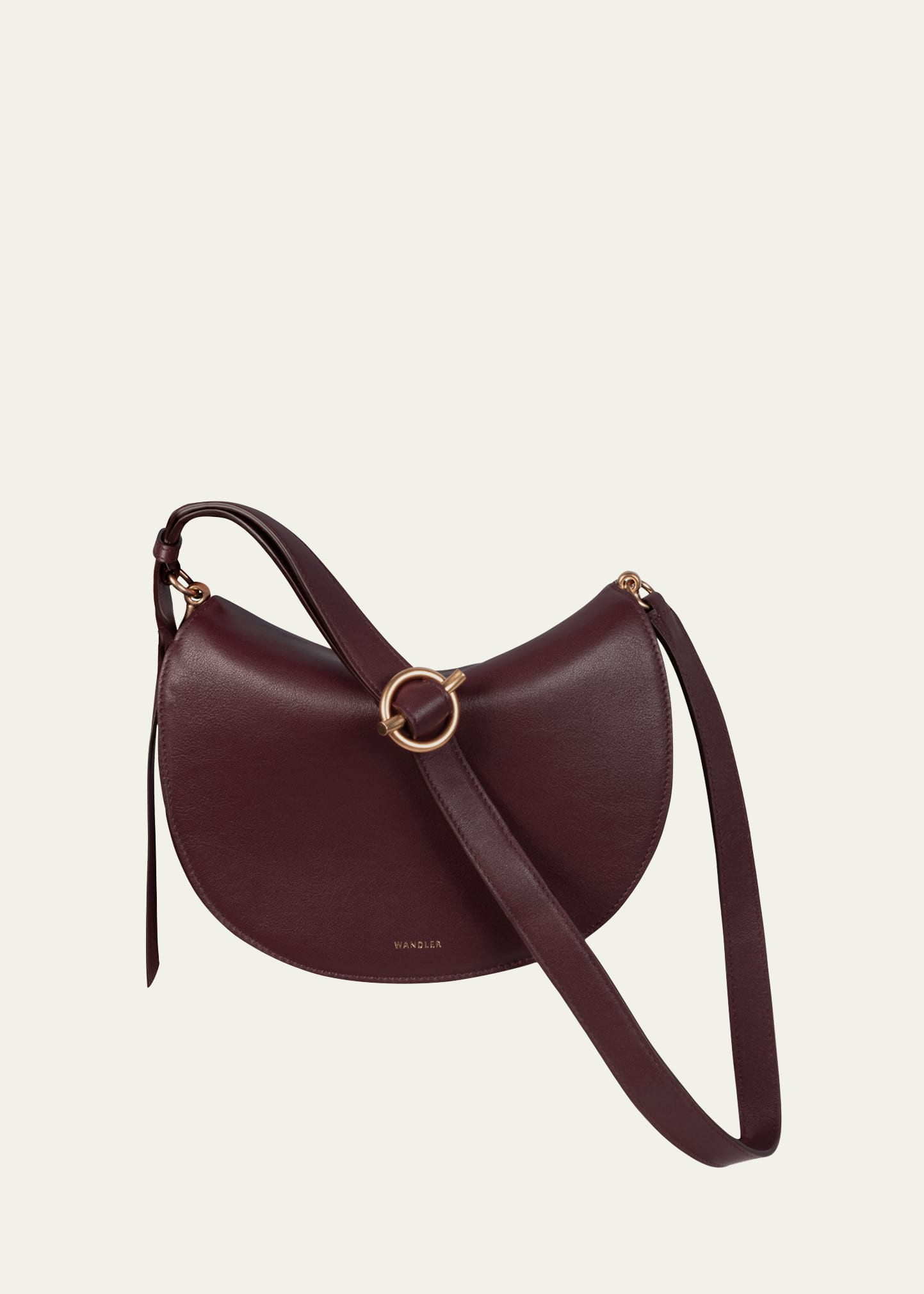 Wandler Kate Flap Leather Crossbody Bag | Bergdorf Goodman
