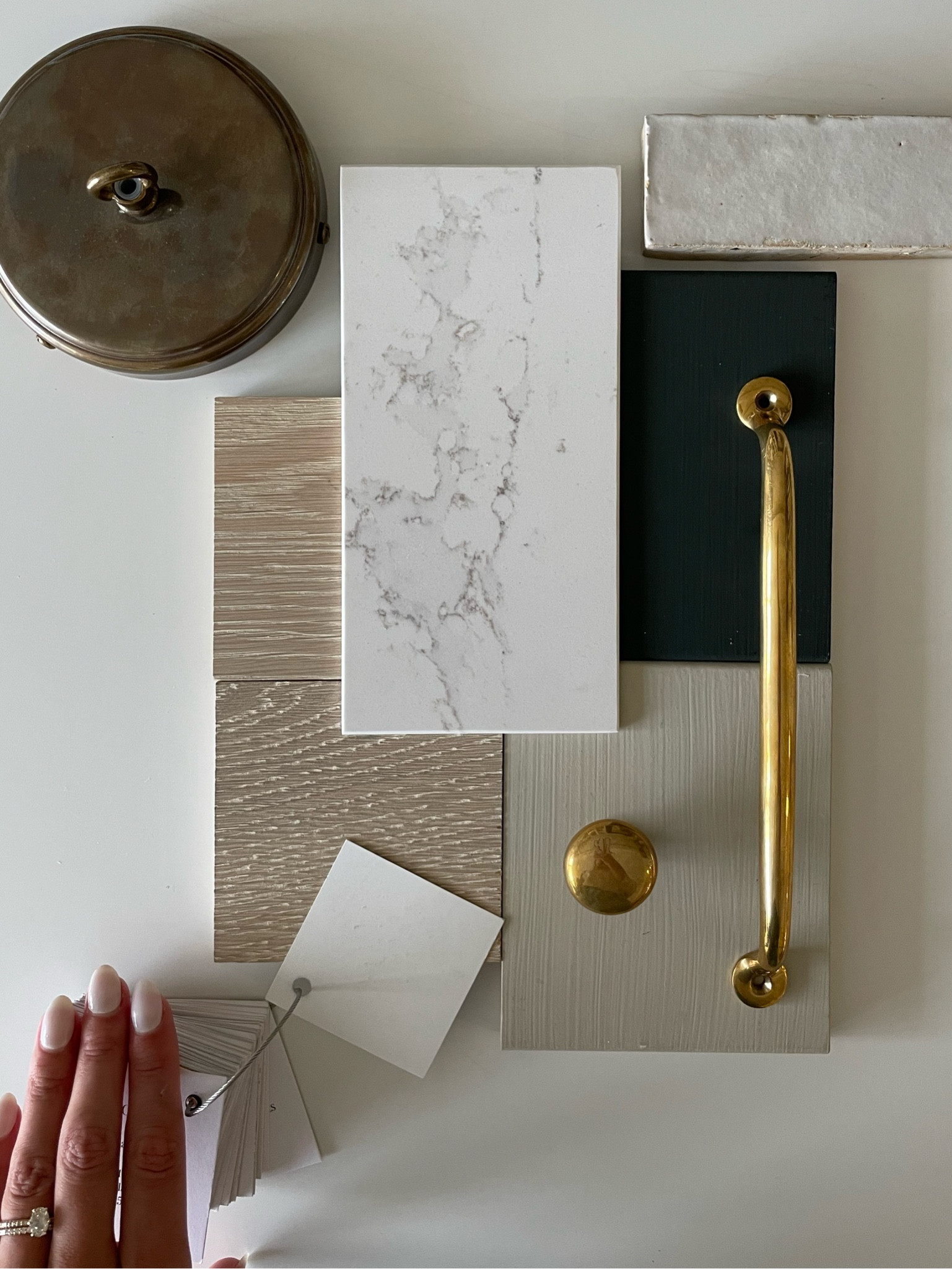 Kitchen design flat lay ✨  
Paint: Farrow & Ball Drop cloth


#LTKhome