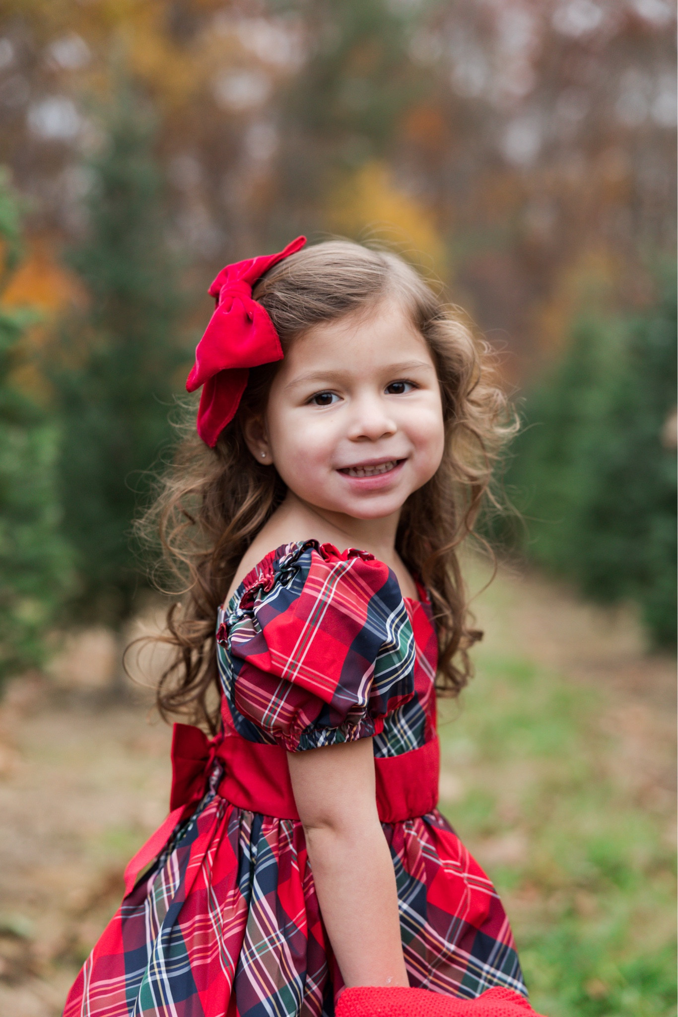 Christmas Skirt Toddler Girl Red Plaid Skirt Plaid Skirt Red Skirt