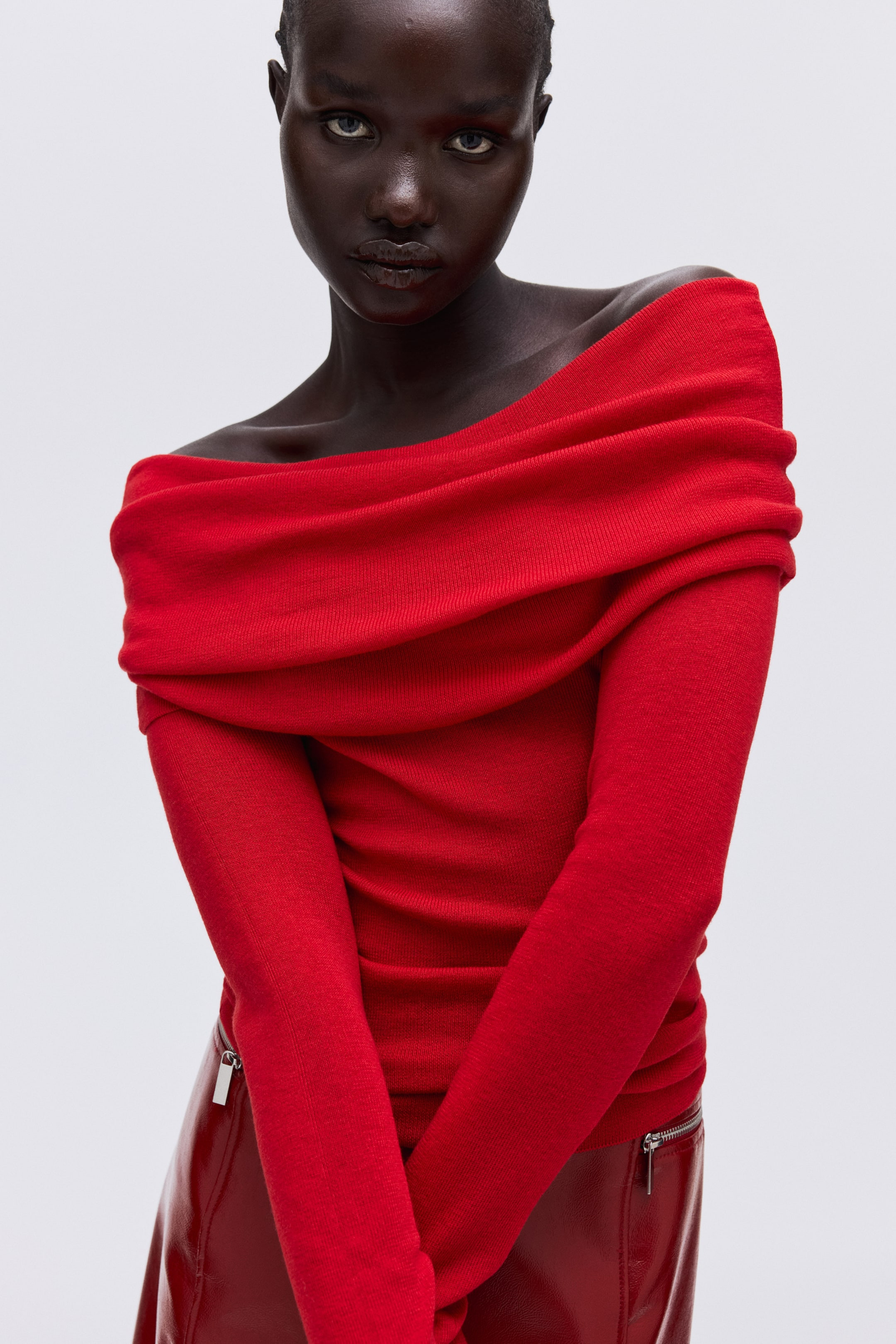 Off-the-Shoulder Sweater | H&M (US + CA)